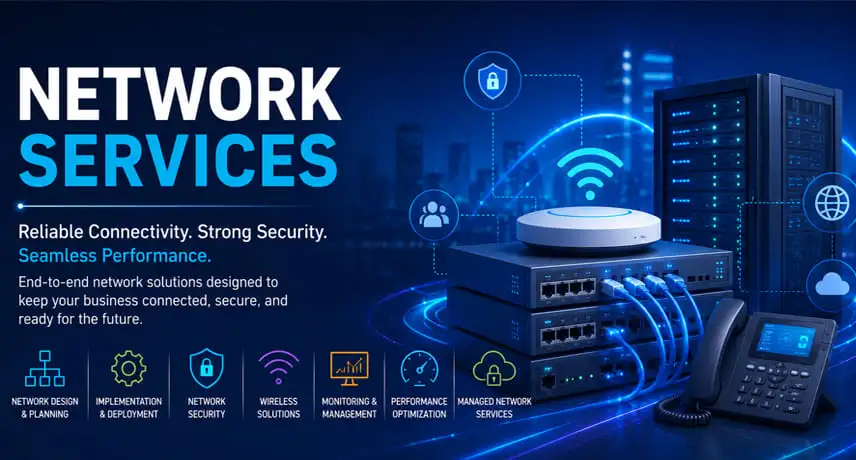 Network Design, Security and Management Services - KMG Digitech