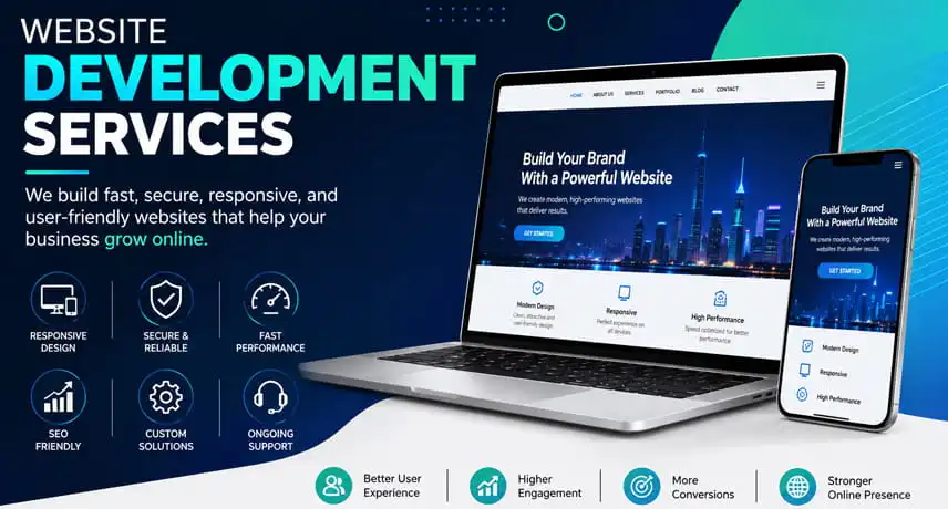 Custom Website Development Services - KMG Digitech